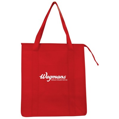 Insulated Grocery Tote (13"x15"x9")