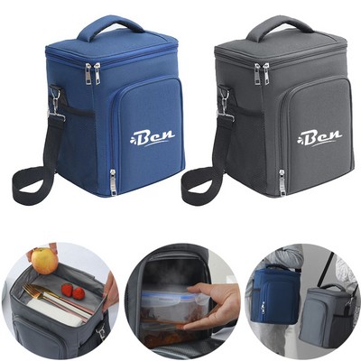 Waterproof Crossbody Thermal Lunch Bag