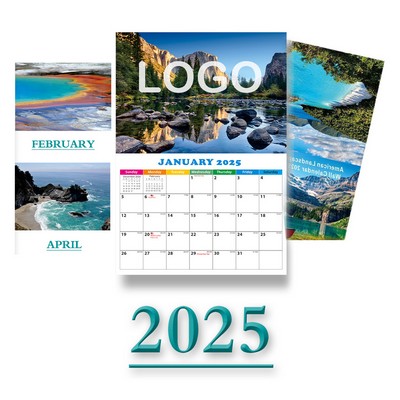 American Vistas - Stapled Calendar